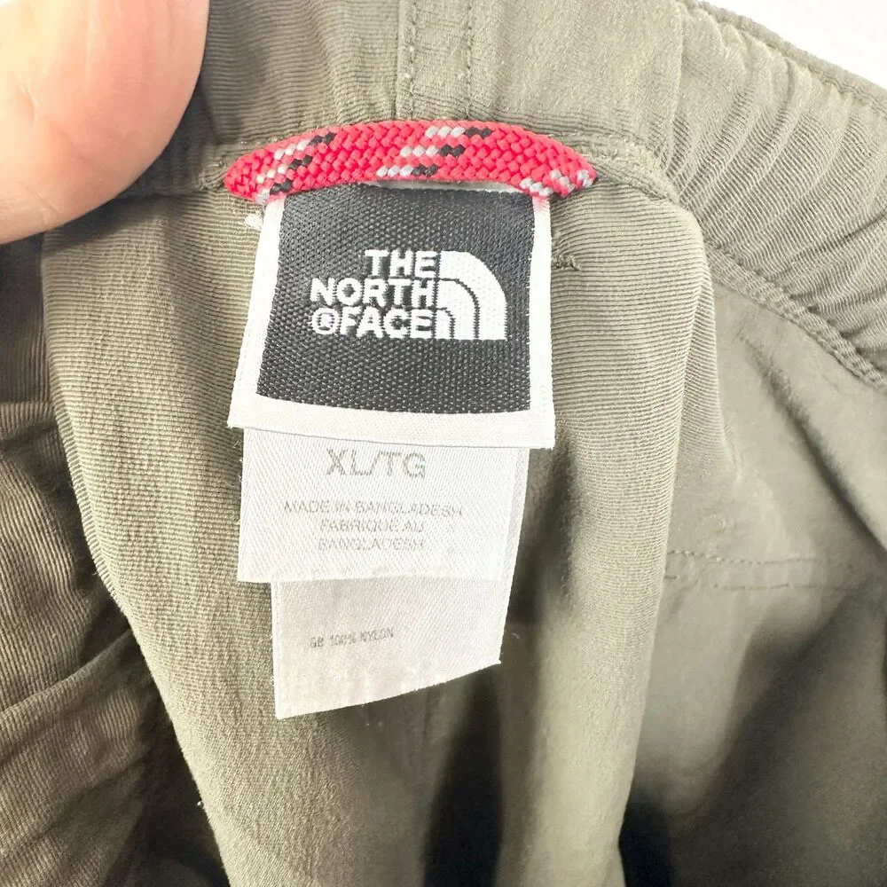 The North Face Men's Convertible Cargo Pants Size XL Green Hiking Outdoor